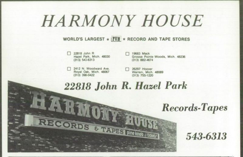 Harmony House Records and Tapes - Hazel Park - 22818 John R 9